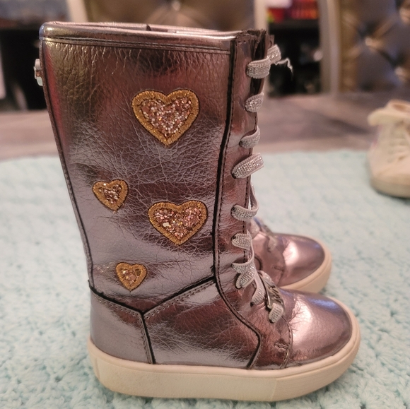 Toddler Girls Michael Kors Sneaker Boots Size 5T - Picture 2 of 8